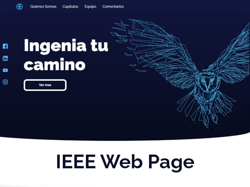 Sitio web Rama est. IEEE